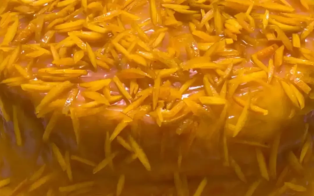 Ponqué de Salsa de Naranja